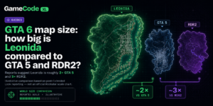 GTA 6 map size: how big is Leonida compared to GTA 5 and RDR2?